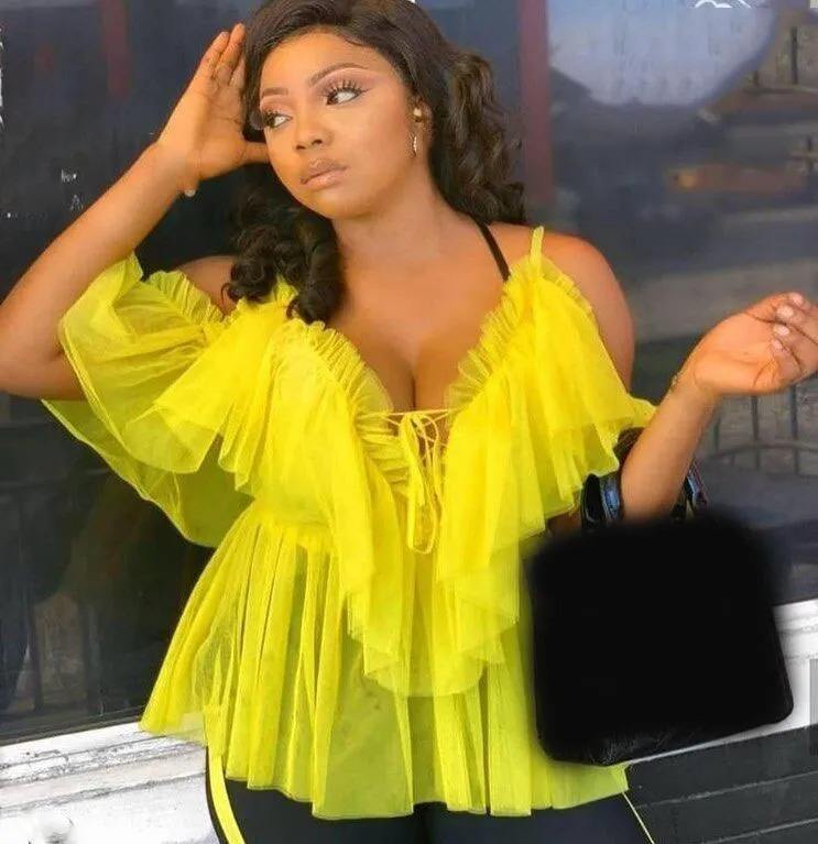 Женская сетчатая блузка с открытой спиной винтажный топ открытыми плечами и