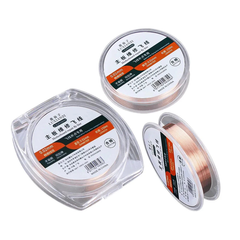 

Медный провод LUXIANZI Fly Line для телефона, печатной платы, материнской платы, специальный сварочный провод, инструмент для ремонта, соединительн...