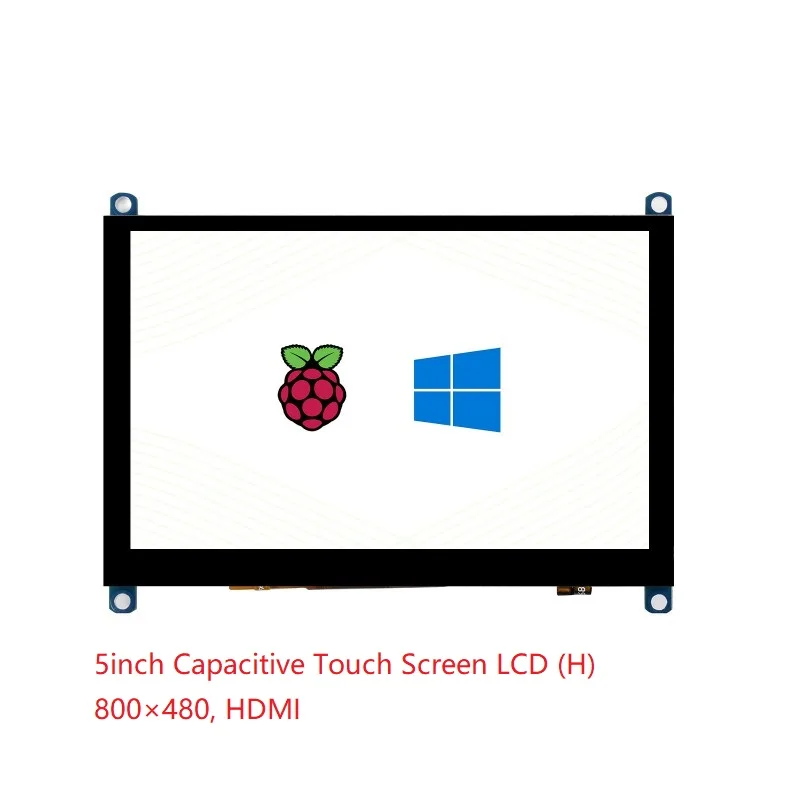 5 дюймов емкостный сенсорный экран Экран ЖК дисплей (H) Slimmed версия 800 × 480 HDMI