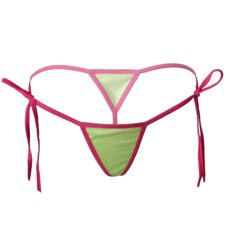 Пикантные мини микро бикини стринги бандаж жевательные плавки Танга G струны с