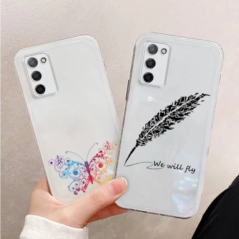 

Cute creative design pattern Phone Case For Xiaomi Mi 11 Ultra Lite 10 Redmi Note 9 8 7 9a K30S K40 Pro Transparent Coque
