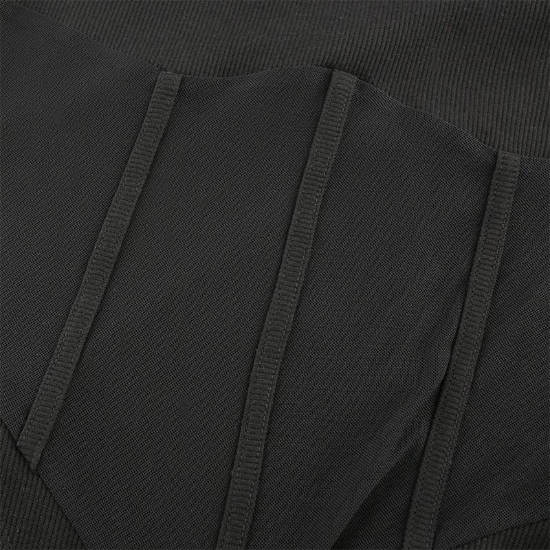 Сексуальное Женское боди с высоким воротом топы длинными рукавами женские