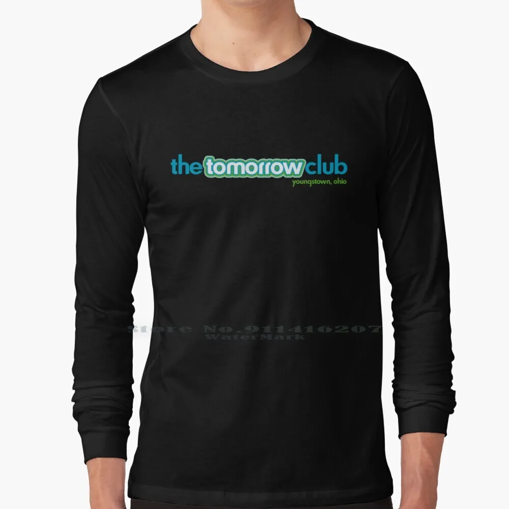 

Ретро крутая футболка: завтра клуб 100% Чистый хлопок центр Youngstown завтра клуб Metro ежемесячный магазин Wsrd волшебник