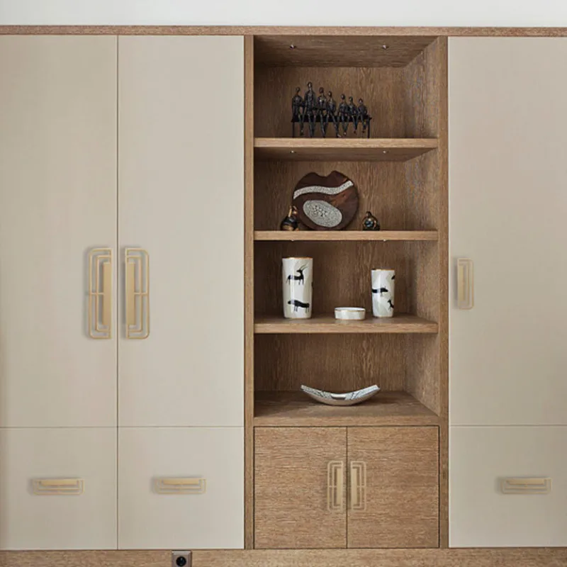 KK & FING медный матовый Американский антикварный шкаф дверные ручки ящика домашнее