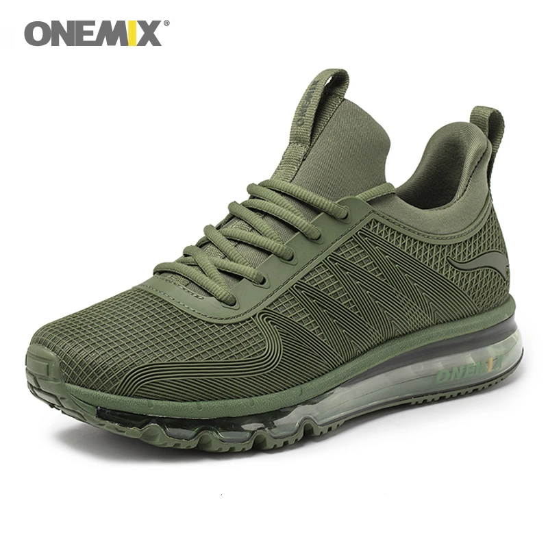 ONEMIX-Zapatillas de correr para hombre, calzado clásico, de alta calidad, impermeable, con cojín de aire, para correr al aire libre, para invierno