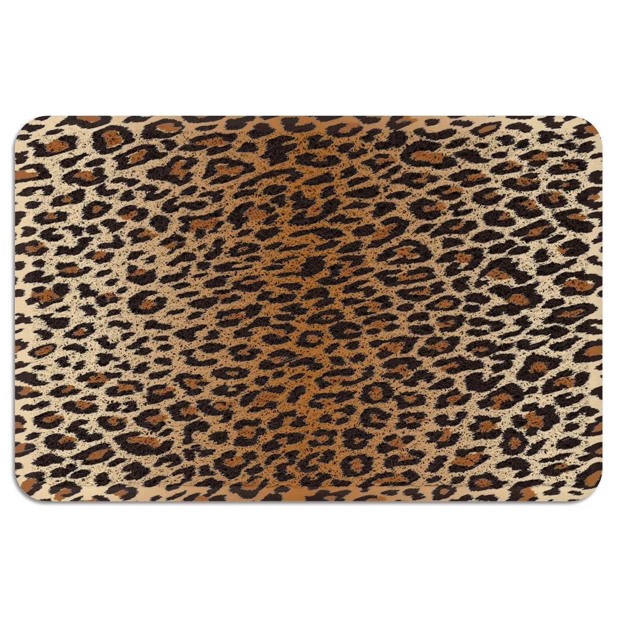 Леопардовые уличные коврики для патио декоративные напольный коврик из ПВХ в