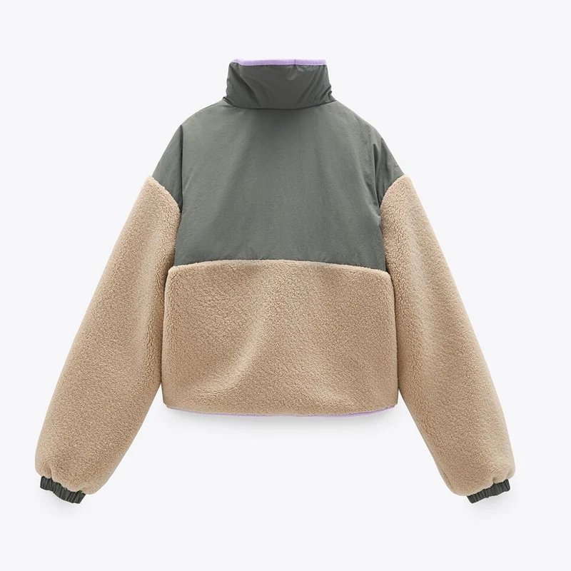 

2021 Women's Parkas Wool Coat Jackets Female Women Spring Plus Velvet Lamb Coats Cotton Spring Jacket Womens Outwear Coat