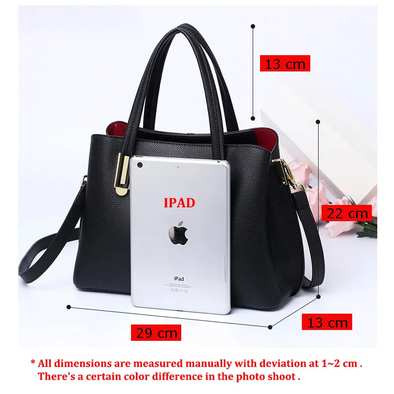 Роскошные дамские сумочки из 100% натуральной кожи дизайнерская сумка на плечо