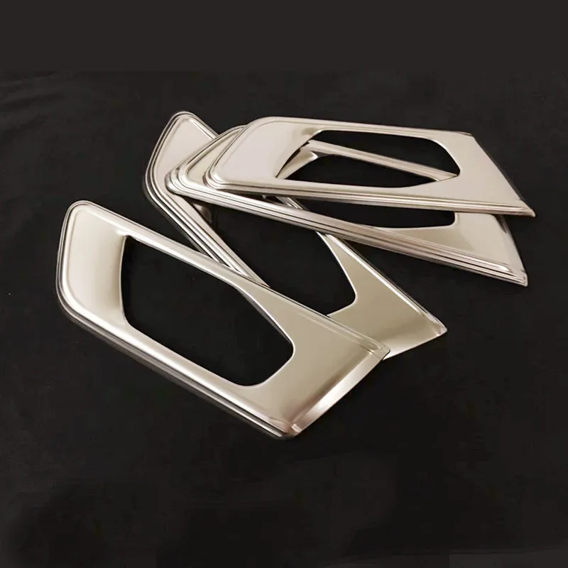 

For Honda CR-V 2017 2018 2019 CRV Car Inner Door Bowl Protector Frame Panel Cover Trim Auto Stainless Steel Interior Accessories