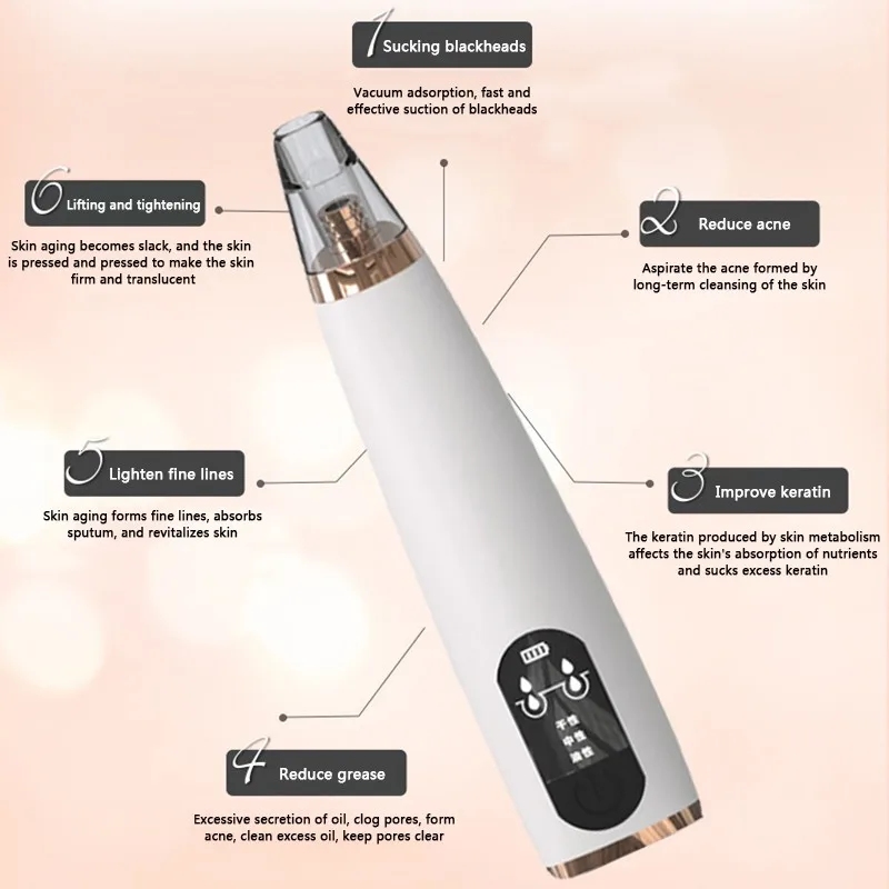 Микродермабразия маска для удаления угрей вакуумным отсосом уход за кожей лица