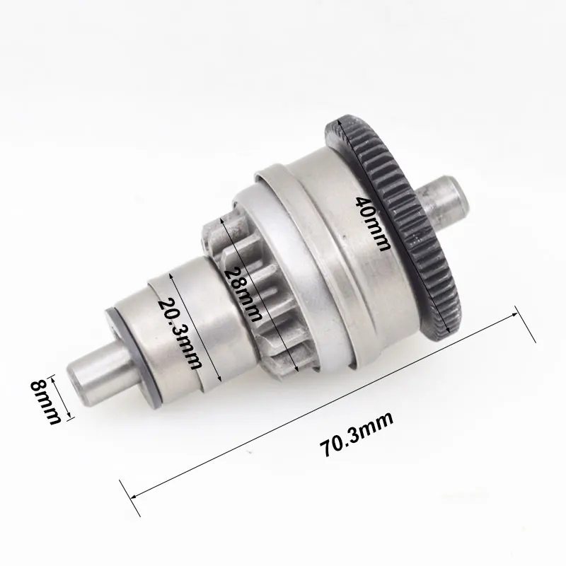Новый высококачественный мотоциклетный стартер сцепление для GY6 139QMB 49cc 50cc мопед