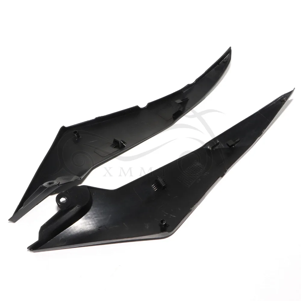 Пара МОТОЦИКЛ ABS черный Бензобак боковой отделкой сетчатой вставкой крышка