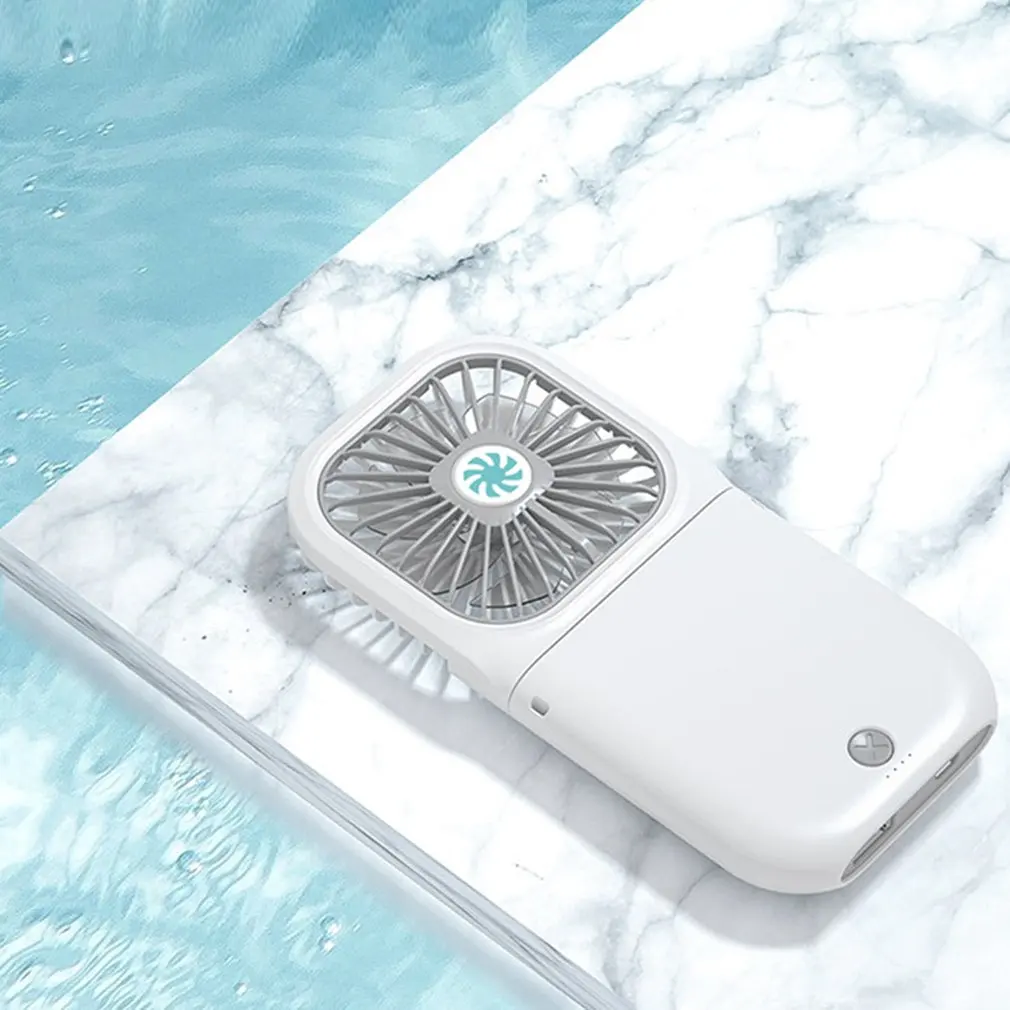 Portable Mini Fan Handheld Home Office Desk Speed Adjustable USB Rechargeable Air Cooler Outdoor Travel | Инструменты