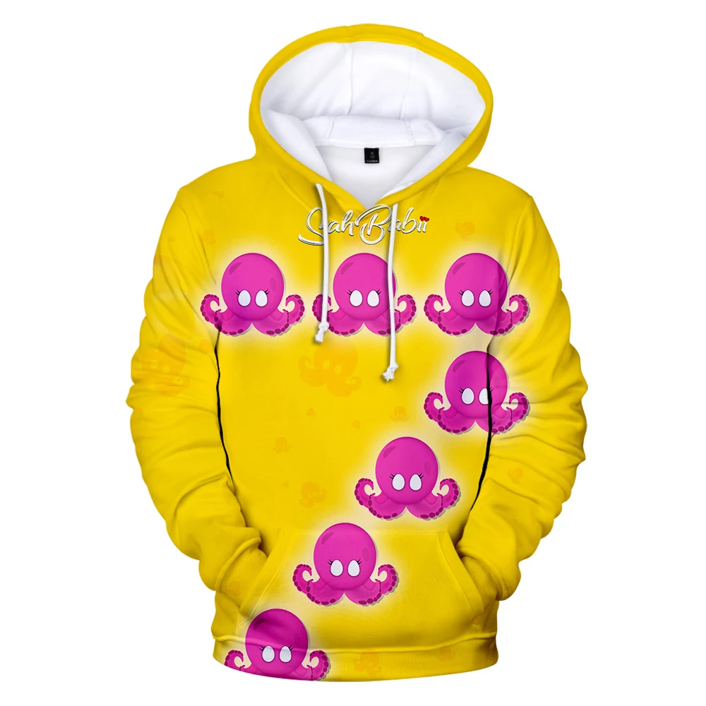 Sahbabii/толстовки с 3D принтом для женщин/мужчин модные зимние/осенние толстовки