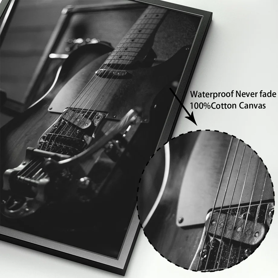 

Sea Surf Street Landscape Canvas Painting Piano Guitar Nordic Posters and Prints Wall Art Picture for Living Room Decoration