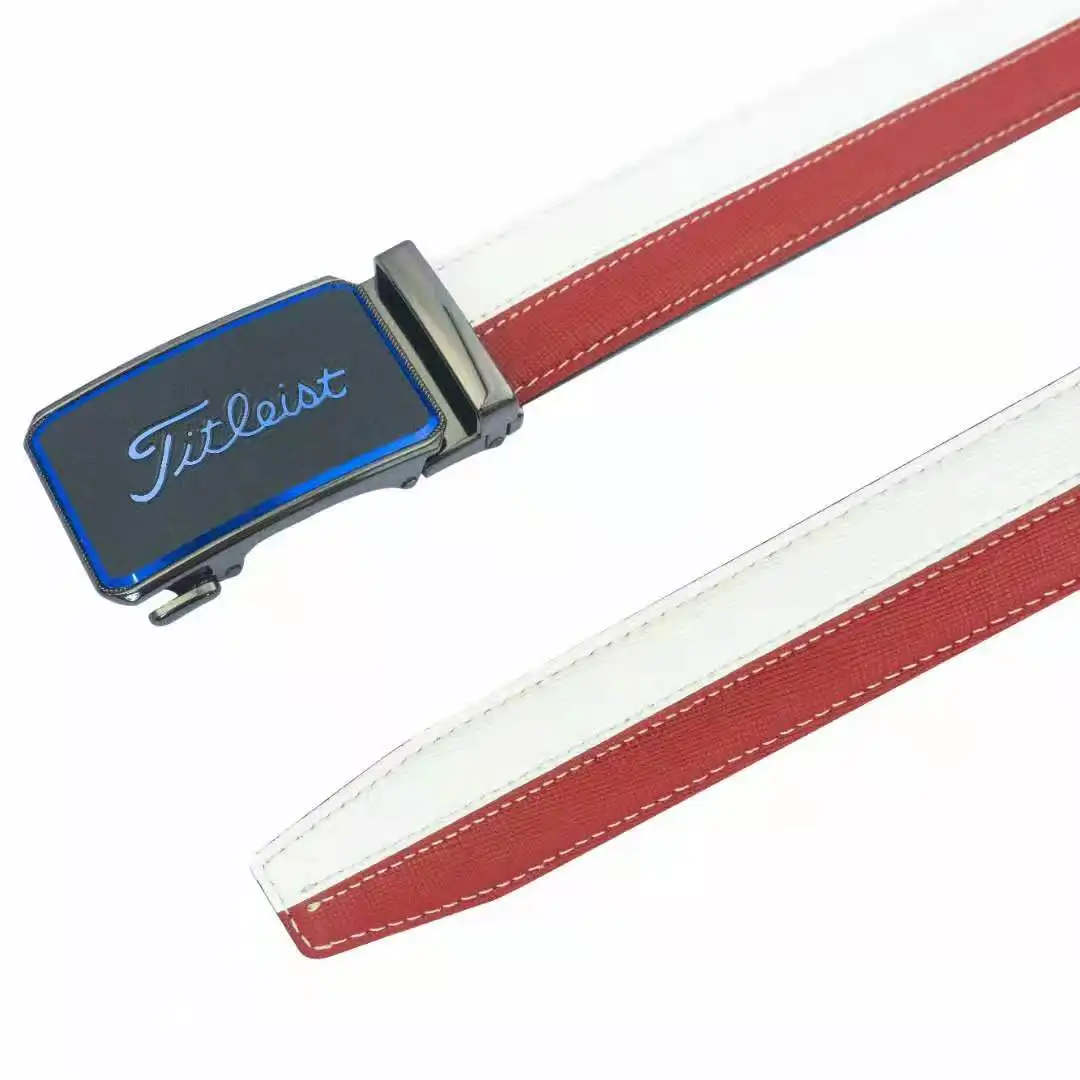 

2021 new fashion golf leather belt standard size 120cm can be cut
