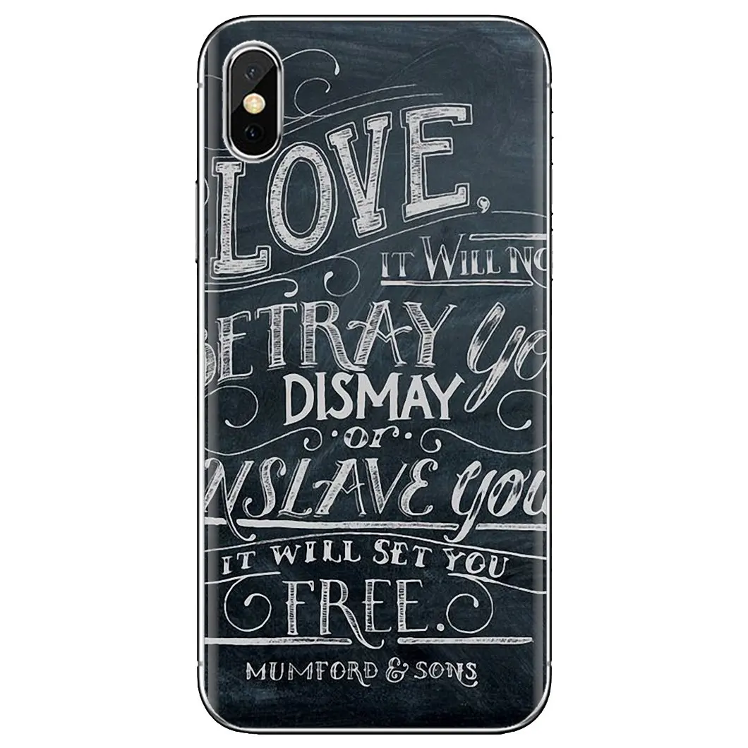 Мягкий чехол из ТПУ с узором Mumford and Sons Rock Band плакат для Samsung Galaxy A10 A40 A50 A70 A3 A5 A7 A9 A8 A6