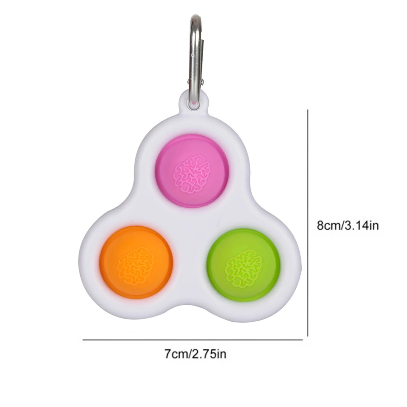 

Fun Children Adult Fidget Toys Pack Popit Gift Simple Dimple Toy Pressure Reliever Board Controller Educational Autism Toy 2pc