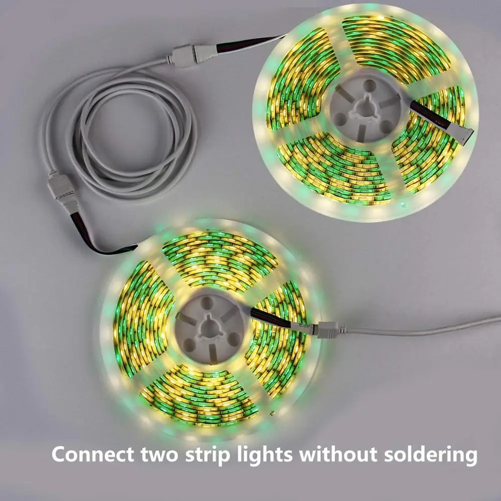 2PCS 2M 6.6ft LED Extension Cable 5-PIN Strip Connector Cord for SMD 5050 2835 RGBW Light Connection JK612 | Освещение