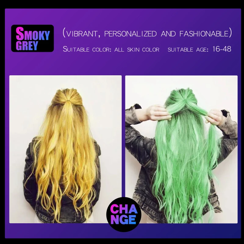Hair Dye Semi Permanent Instant Tint 4 Colors Natural Coloring Cream Fashion Care Styling ToolsTSLM1 | Красота и здоровье
