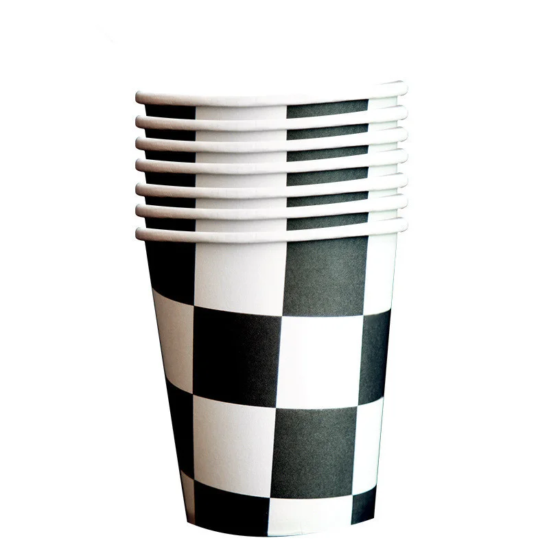 Гонки Черный Белый Гоночный флаг автомобиль мотоцикл в клетку баннеры ручной для