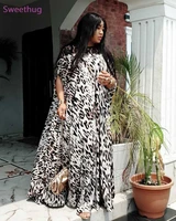african dresses for women 2021 dashiki summer plus size leopard long maxi dress traditional african clothing fairy loose dreams
