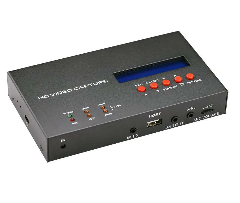 Оригинальный Ezcap 283S HD видео Захват коробка HDMI CVBS AV видеозапись для PS3 PS4 XBOX TV STB