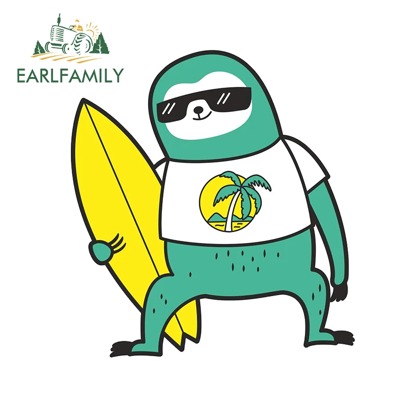 EARLFAMILY 13 см x 12 для серфинга самодельные мотоциклетные автомобильные наклейки