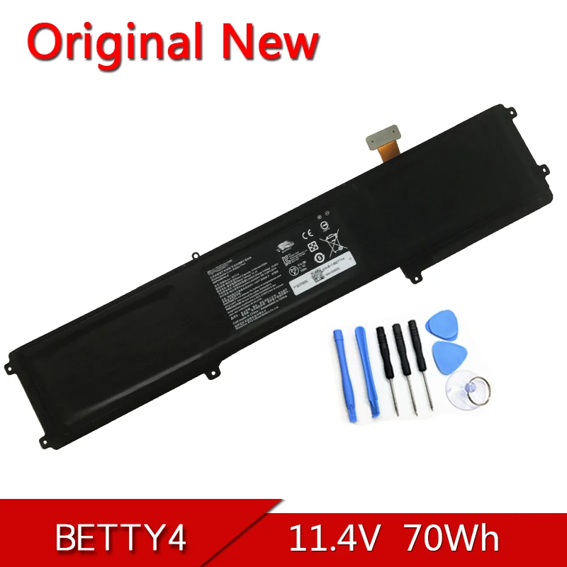 

BETTY4 новый оригинальный аккумулятор для ноутбука Razer Blade 2016 V2 GTX серии RZ09-01652E21 E22 RZ09-01952E31 E73-R3U1