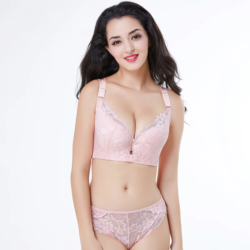 Комплект женского нижнего белья с большим бюстгальтером чашкой Dcup Ecup Fcup DEF