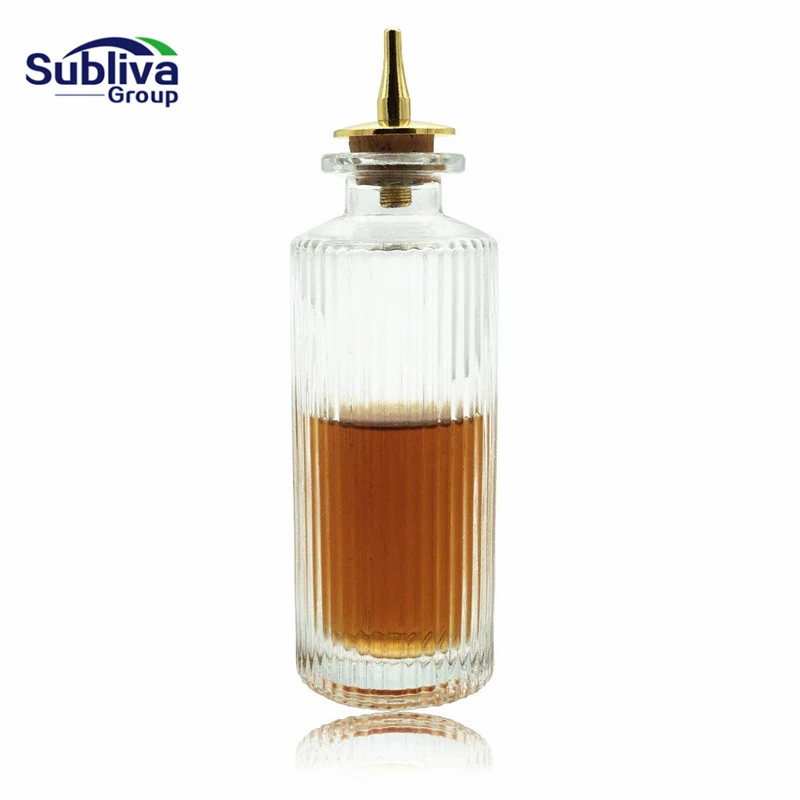 Римская колонна горькая бутылка для коктейлей 140 мл стеклянная Dahs стандартная