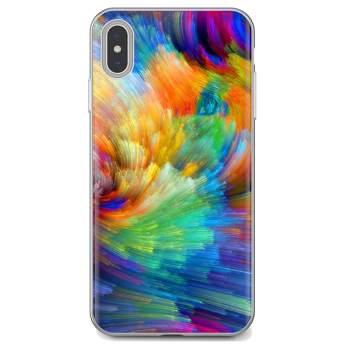 Абстрактные цветные HD обои для Samsung Galaxy Note 3 4 5 8 9 S3 S4 S5 Mini S6 S7 Edge S8 S9 S10 Plus чехлы