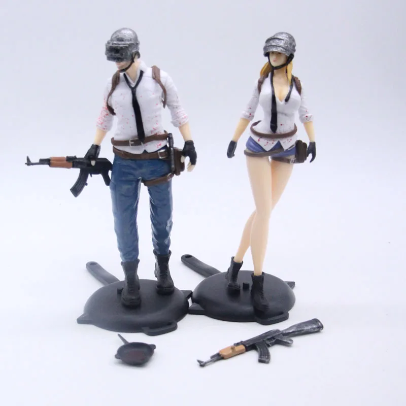 Дешевые продажи игры Playerunknowns Battlegrounds PUBG персонаж Мужская и женская модель