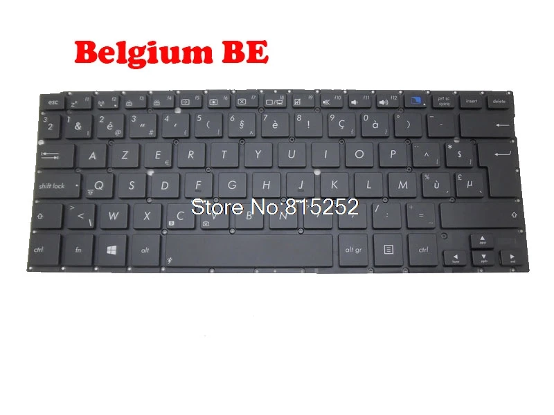 Клавиатура для ноутбука ASUS TAICHI 31 Black Belgium BE/CZ Чешский/Немецкий GR/США 0KNB0 3623UI00