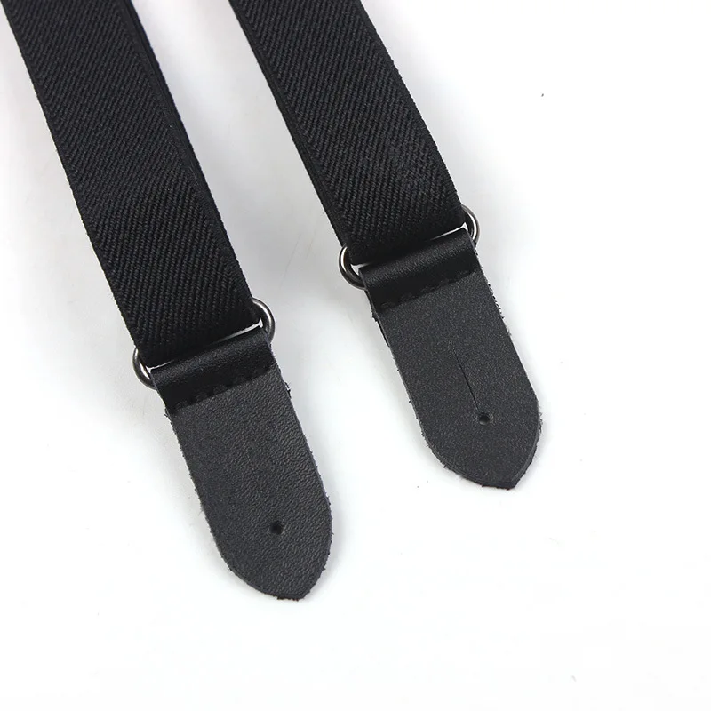 Регулируемые лямки для мужчин и женщин черные Y образные пуговицы эластичный