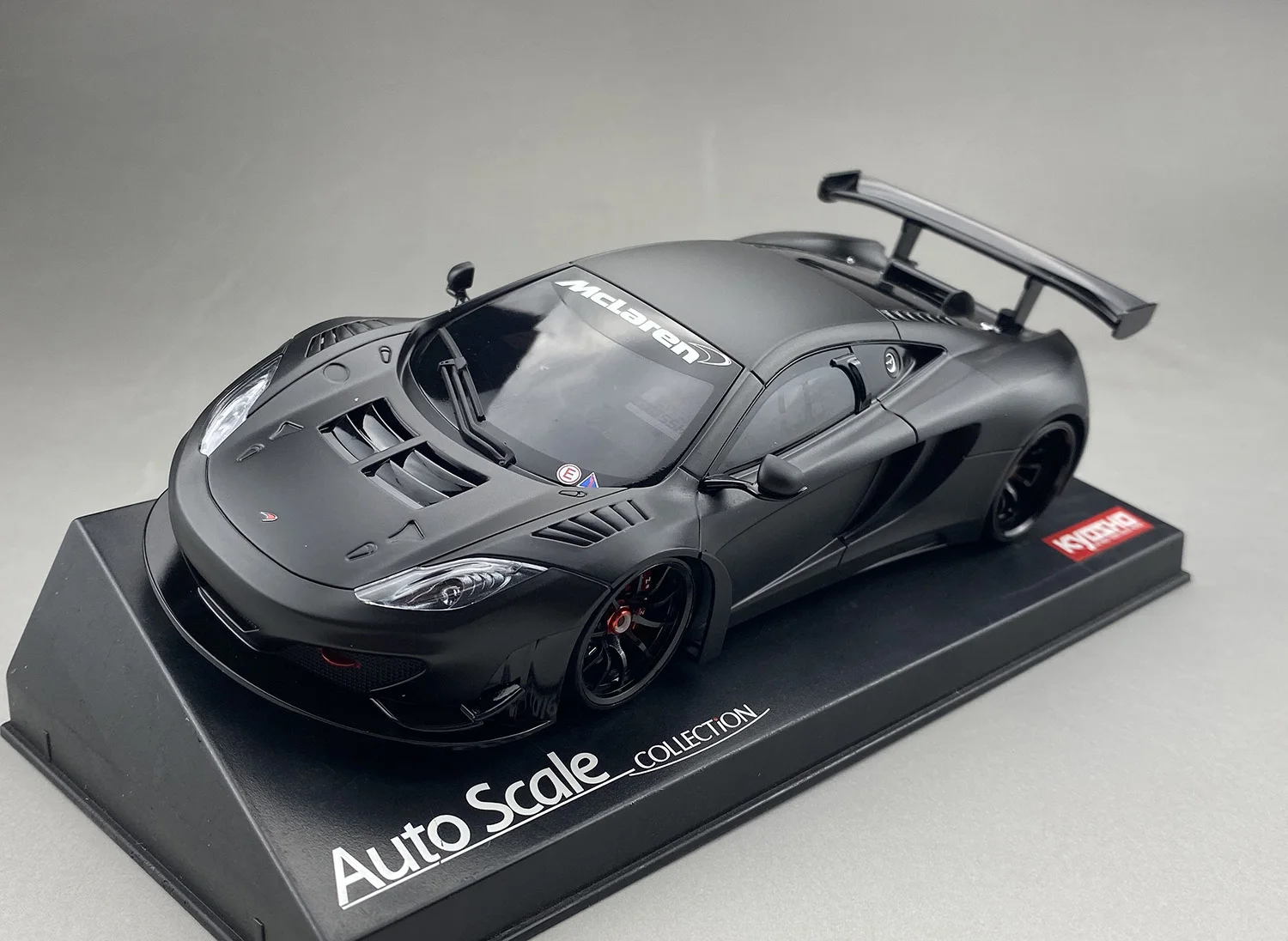 KYOSHO MINI-Z MR03 AWD Shell McLaren 12C GT3 матовый черный MZP226BK | Игрушки и хобби