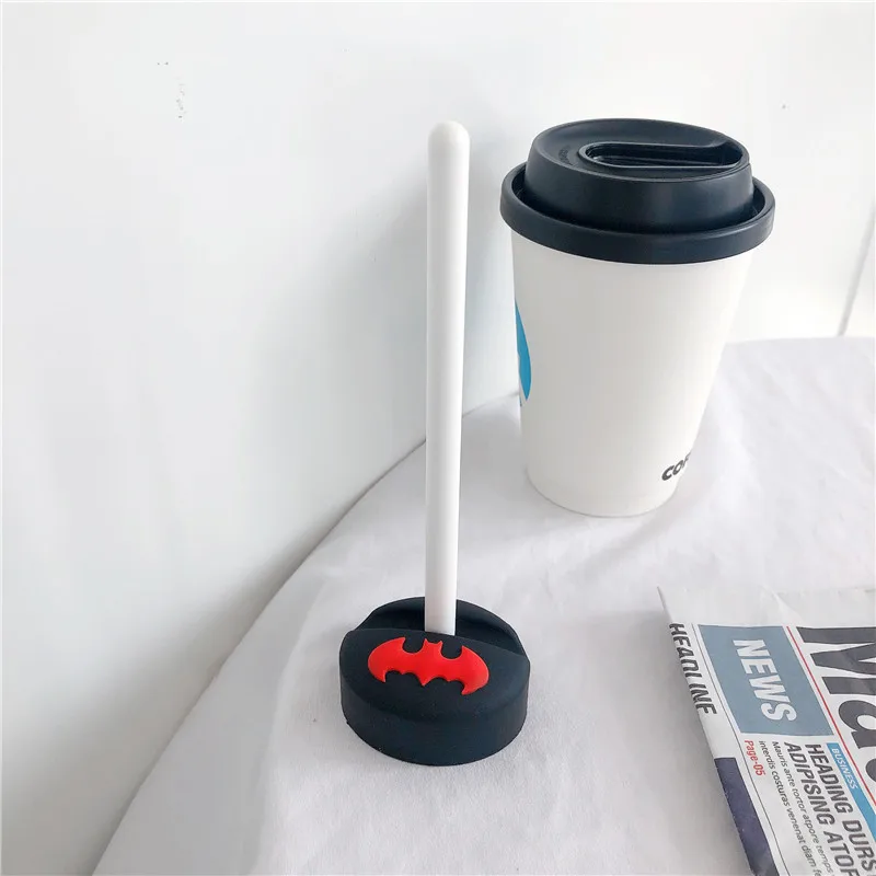 

Cute Touch Screen pen holder For Apple Pencil 1/2 For For iPad Tablet Touch Pen Silicone Stand Holder Fashion 3D Cartoon Bracket