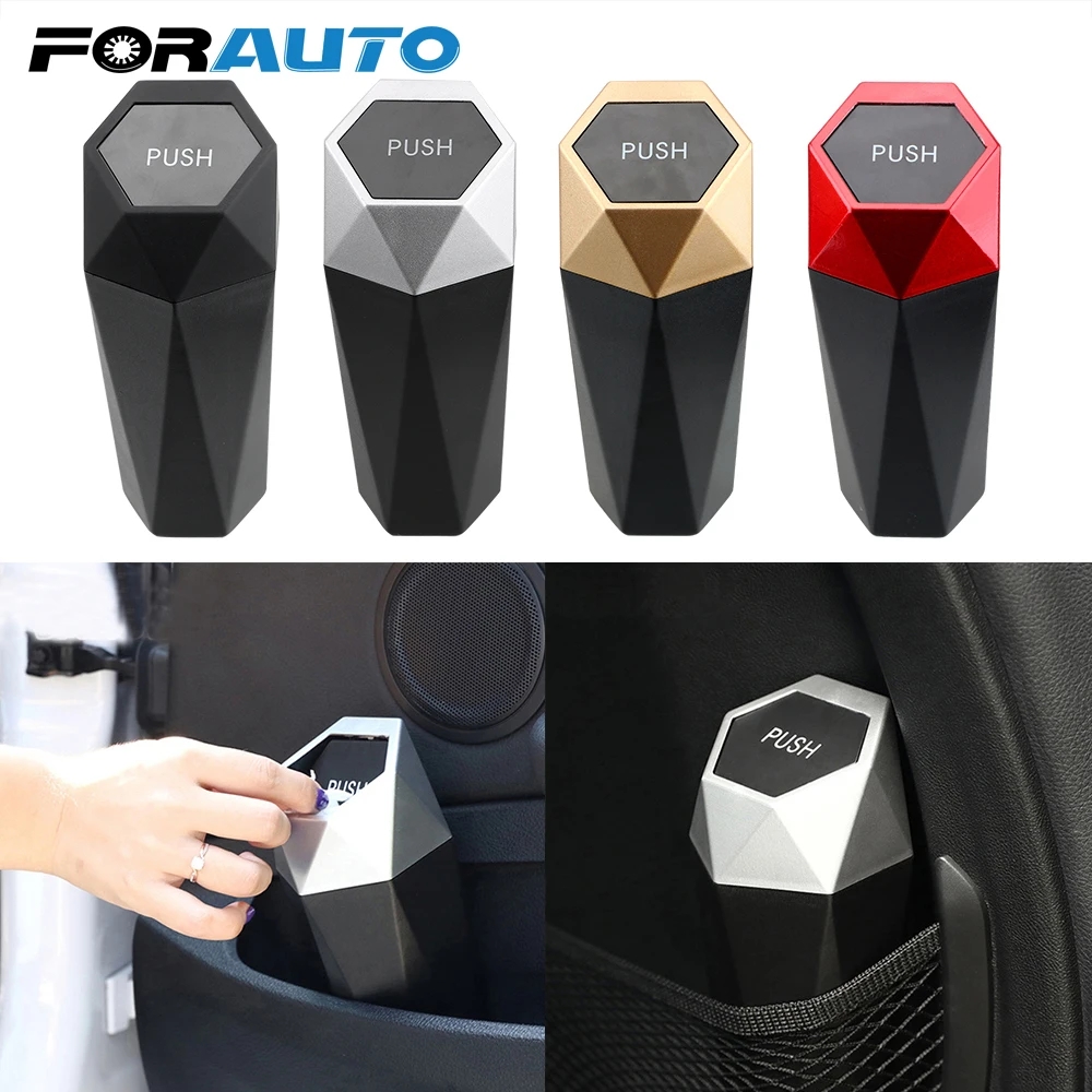 Автомобильное Мусорное ведро Мини мусорное герметичное авто портативное с