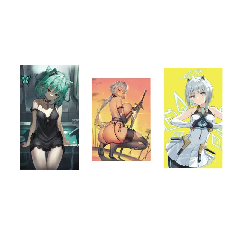 

Anime Beautiful Girl Whole Decals Waterproof Reflective Car Stickers