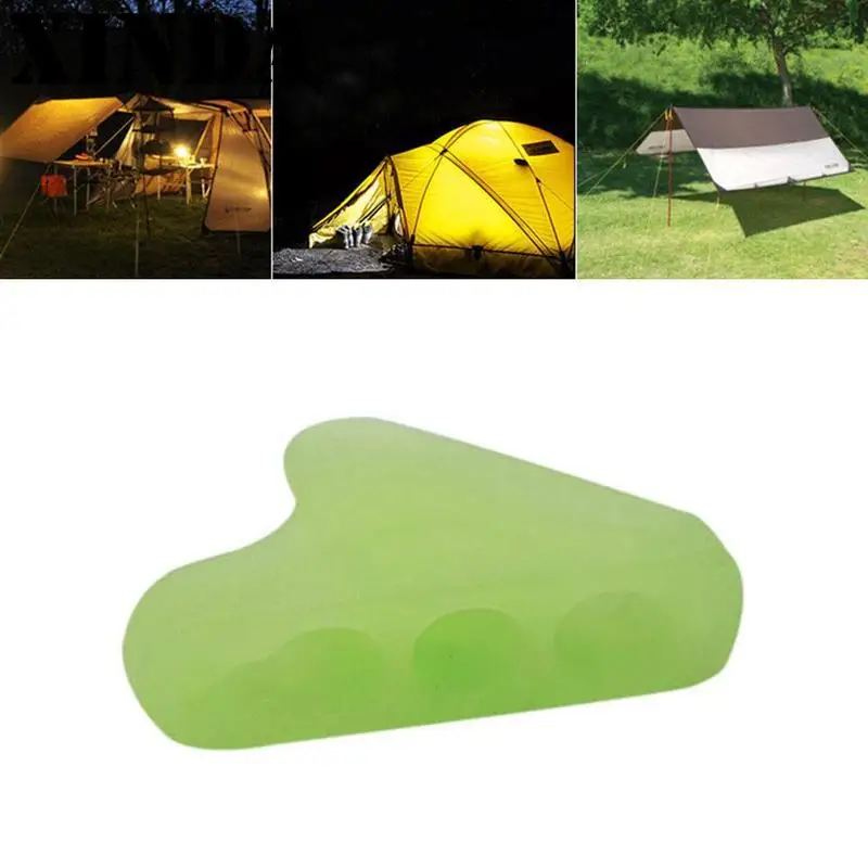 Профессиональный 1 шт. фосфоресцирующий замок для кемпинга шнур веревка