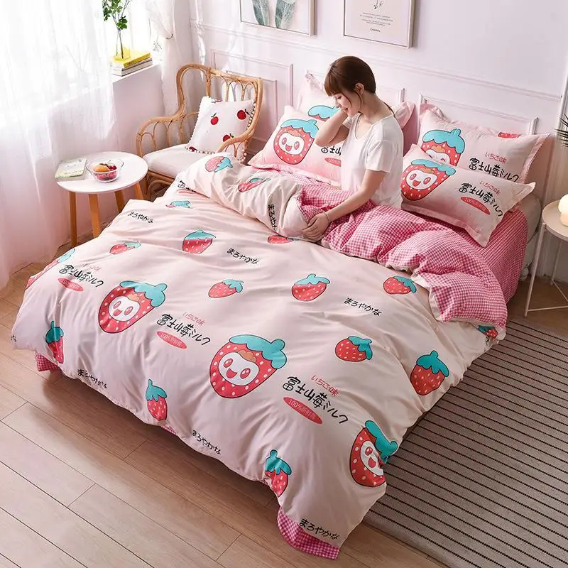 

Single Double Queen King Bedding Sets Duvet Covers Bedclothes Bed Sheet Pillowcases Blanket Comforter Quilt Case Zipper