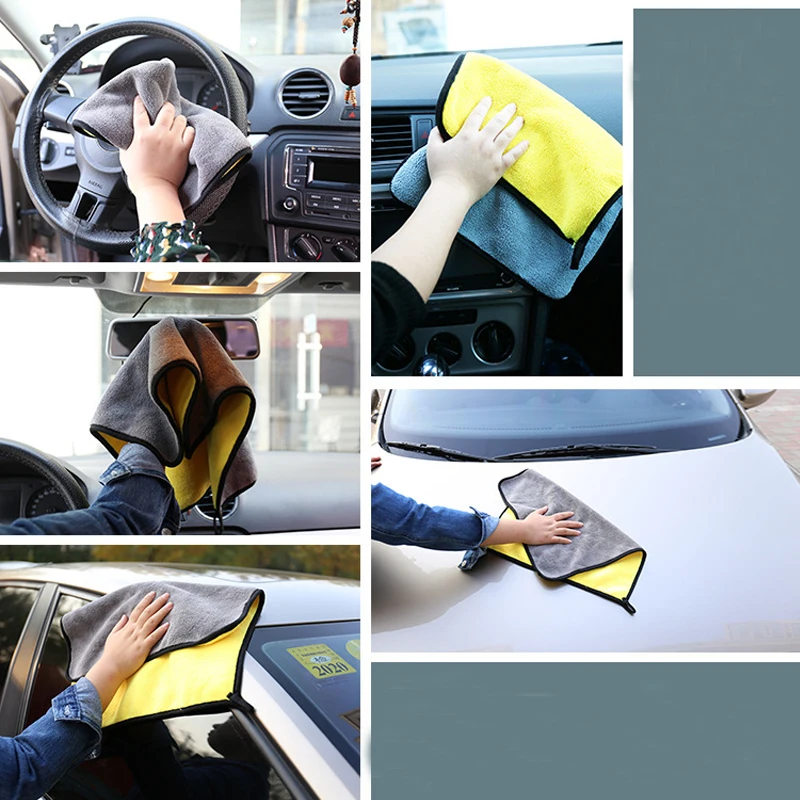 Красочная бархатная ткань из микрофибры и кораллового флиса для чистки