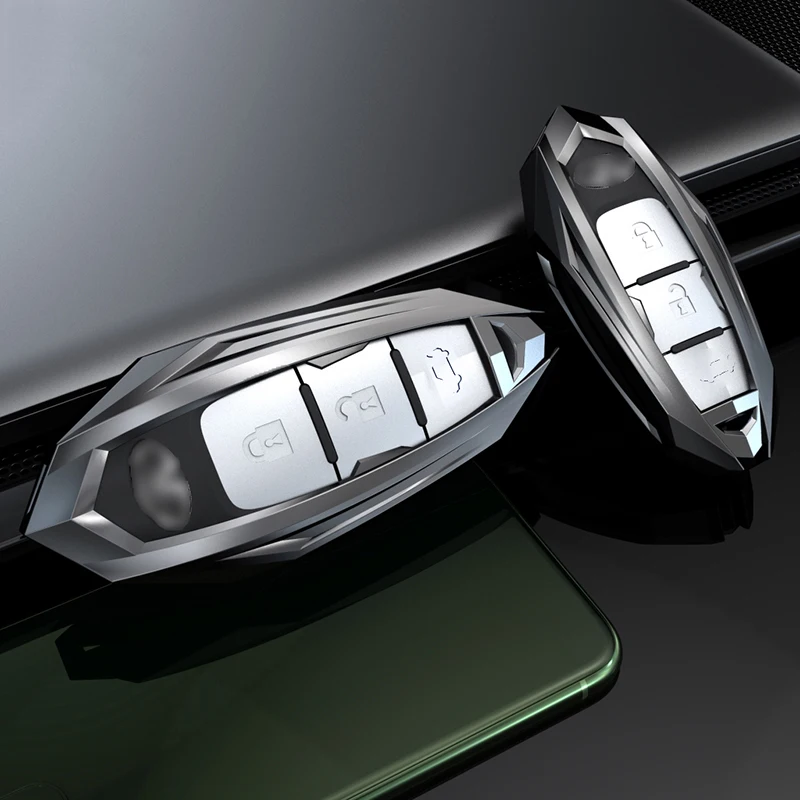 

1 Pcs Aviation Zinc Alloy Car Key Case Key chain For Infiniti FX35 QX60 G35 G37 EX FX Q60 QX50 QX70 Car Key Case Car Accessories