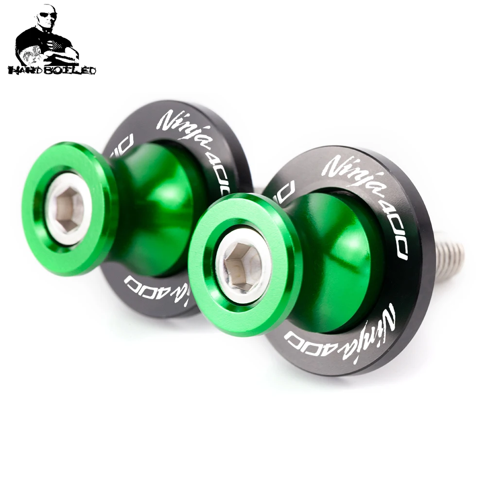 

For Kawasaki NINJA400 NINJA 400 Z 400 Z400 2018 2019 Motorcycle Swingarm Spools Rear Stand Screws Sliders CNC 8mm Accessories
