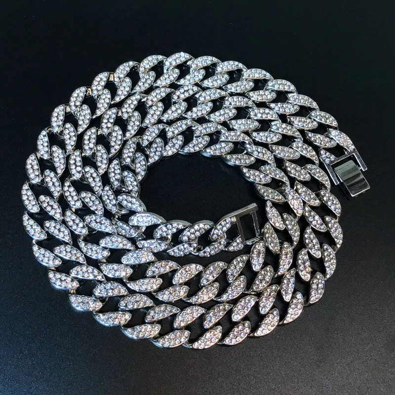 2021 европейские и американские Аксессуары для трендеров кубинская цепочка Модная