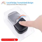 Бытовой Водонепроницаемый чехол для беспроводного дверного звонка, дверной звонок, звонок, кнопка, прозрачный дверной звонок, защитный чехол, набор дверных звонков