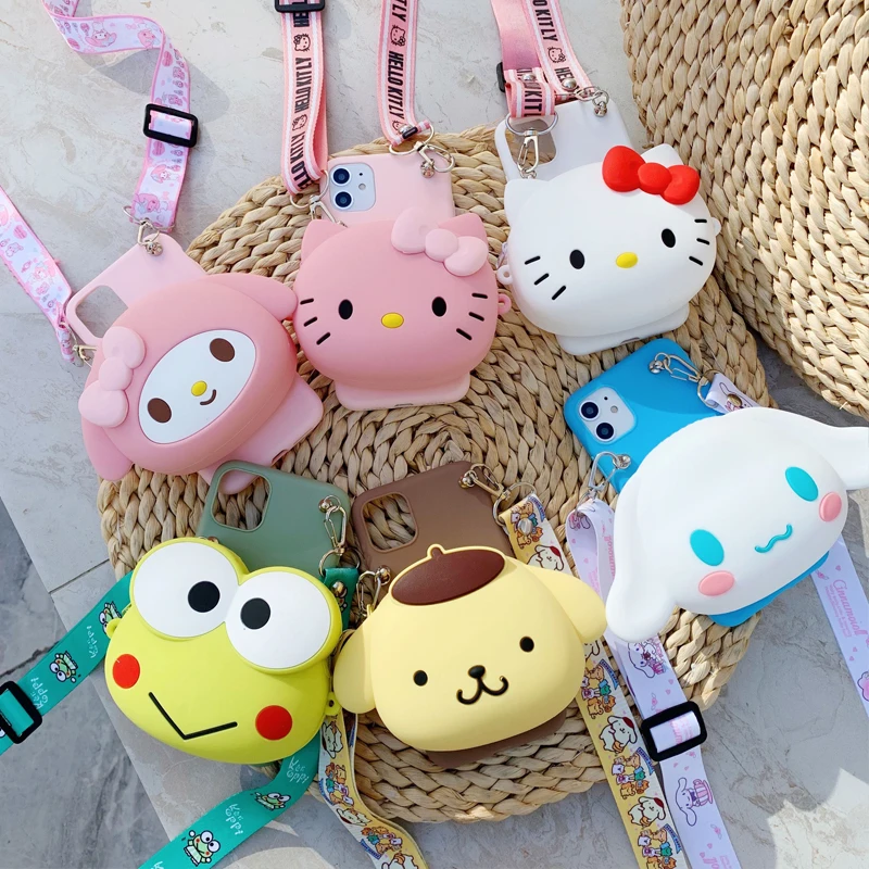 

for Samsung Galaxy Note 10 9 8 S7 Edge S8 S9 S10 5G S10E J4 J6 J8 A6 A7 A8 Plus A9 2018 Cute Zipper Wallet Cartoon Phone Case