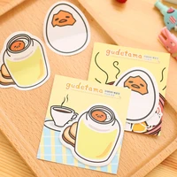 korean creative interesting egg sticky notes learn office school supplies cute memo pads stationery kawaii decor planner message