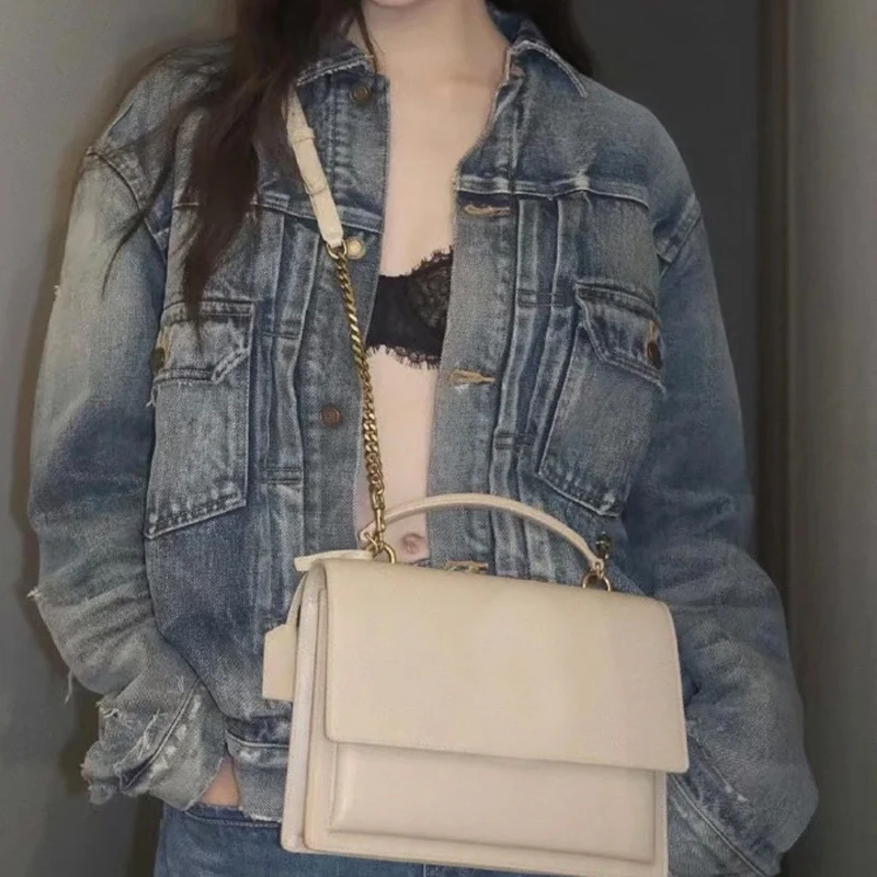 

2021 Women Luxury Brand Handbag Ladies Genuine Leather Shoulder Bag Purse Long Strap Designer Fashion Women Bag Crocodile skin