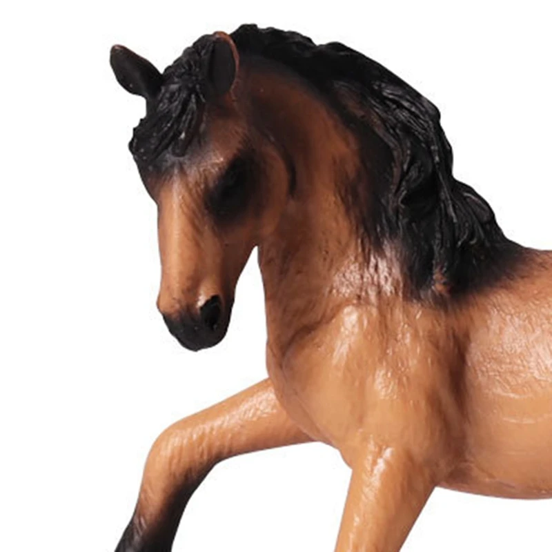 

Simulation Pvc Horse Animal Model Children's Toy Collection Toy Ranch Horse Model Animal Model Toy